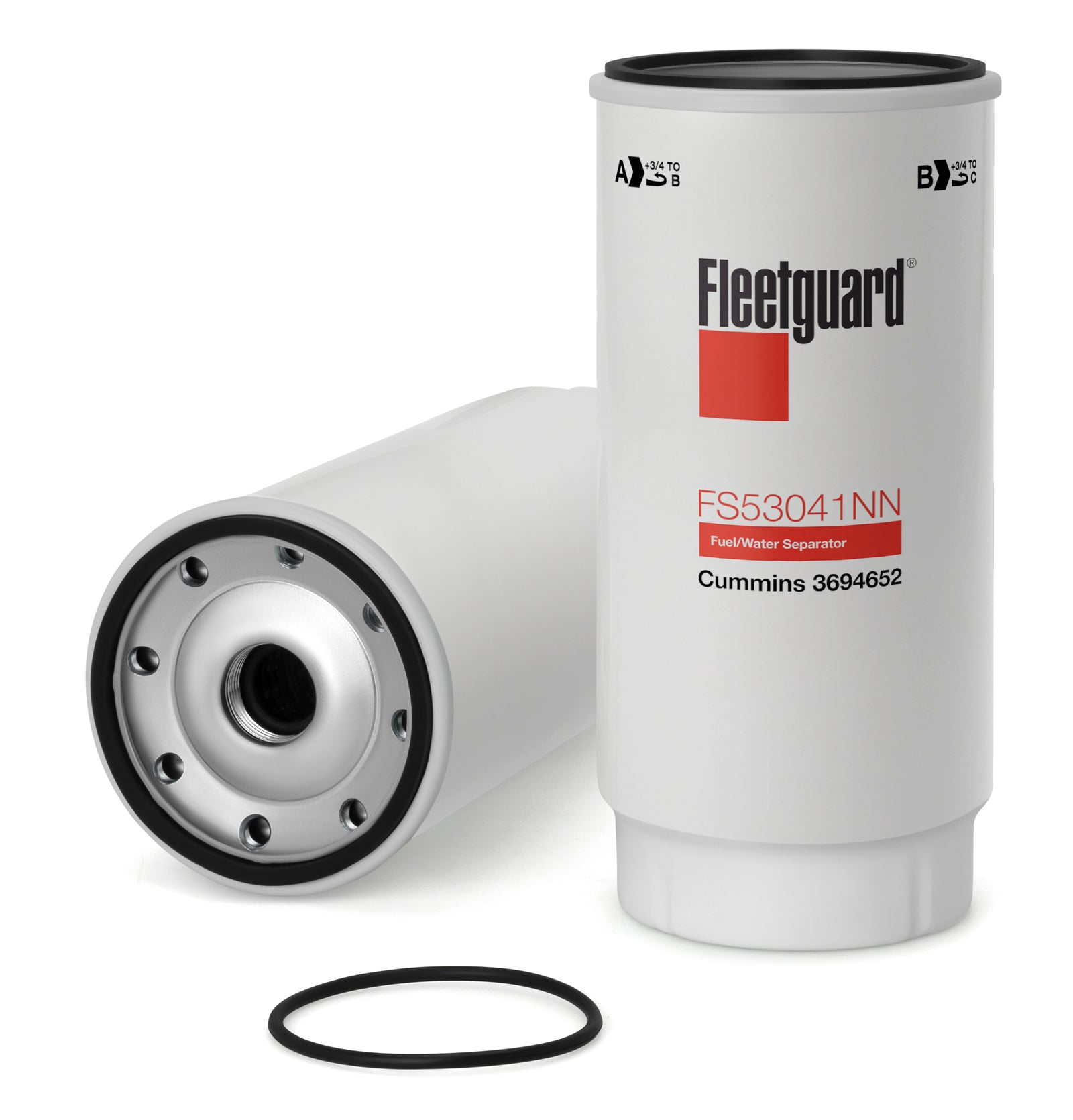 Fleetguard Nanonet Ff/Fws Spinon Metal/Nonmet FS53041NN