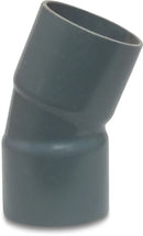 Profec Bend 22,5° Pvc-U 125mm Glue Socket 12,5Bar Grey Type Made From Tubing | Profec | UK Supplier | Roladex