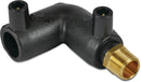 Profec 90° Pe100/Brass 32mm x 1" Electrofusion Socket x Male Thread Sdr7,4 24Vac 16Bar 25Bar | Profec | UK Supplier | Roladex