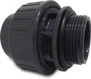 Profec Coupler With O-Ring Pvc-U 63mm x 2" Glue Socket x Male Thread 10Bar Grey | Profec | UK Supplier | Roladex