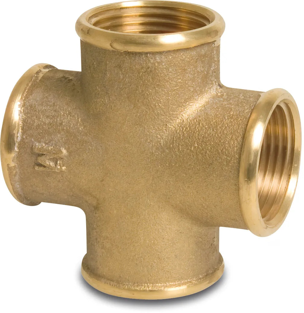 Profec Cross-Piece Brass 1" Female Thread 30Bar | Profec | UK Supplier | Roladex