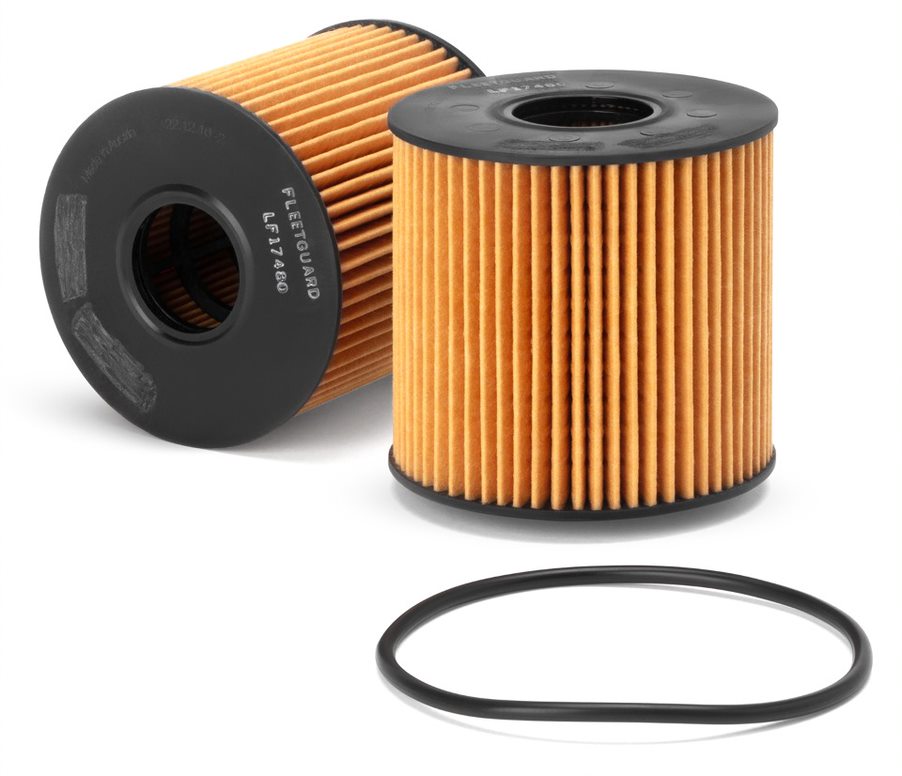 Fleetguard Oil Filter Cellulose Cartrg Plastic LF17480