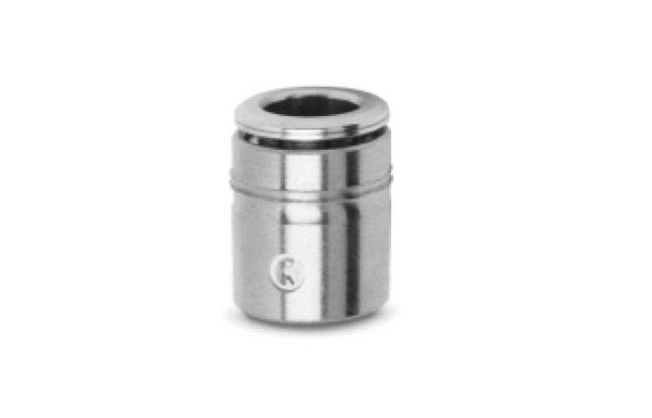 Image of 6700 4-OX1 - Push in fitting press fit cartridge 4mm tube (Pack of 5) - Camozzi | Roladex UK