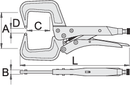 Unior Welders` lock - grip pliers, 280 – Roladex Industrial Ltd, www.roladex.co.uk