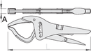 Unior Wheel and rack grip pliers, 270 – Roladex Industrial Ltd, www.roladex.co.uk