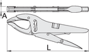 Unior Wheel and rack grip pliers, 250 – Roladex Industrial Ltd, www.roladex.co.uk
