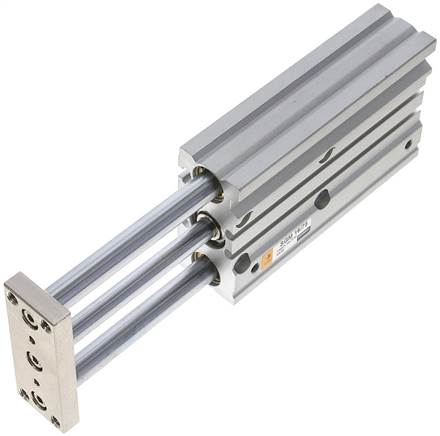 EMC Guide Cylinder, With Slide Bearing, Pistons 16Mm,Stroke 75Mm