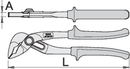 Waterpump pliers, 240