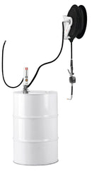 SAMOA Pumpmaster 2 - 3:1 Ratio Air Operated Drum Bung Mounted Oil Pump Package for 205 Litre Drum with 10m Single Arm …
