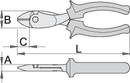 Unior Heavy duty diagonal cutting nippers, 200 – Roladex Industrial Ltd, www.roladex.co.uk
