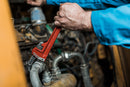 Heavy duty pipe wrench, 14"