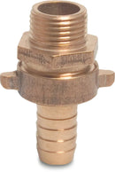 Profec Tail Union Adaptor Brass 3/4" x 20mm Male Thread x Hose Tail Type Flat Seal | Profec | UK Supplier | Roladex