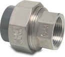 Profec Adaptor Pvc/Stainless Steel 316 25mm x 3/4" Glue Socket x Female Thread 10Bar Grey | Profec | UK Supplier | Roladex