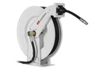 Samoa | 501300 | RM-12 Double Pedestal Double Arm Open Hose Reel for Grease & Hydraulic Fluid - 10m x 1/4"