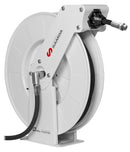 Samoa | 504150 | RM-12L Heavy-Duty Open Hose Reel for Air/Water/Antifreeze Solutions - 15m x 1/2"