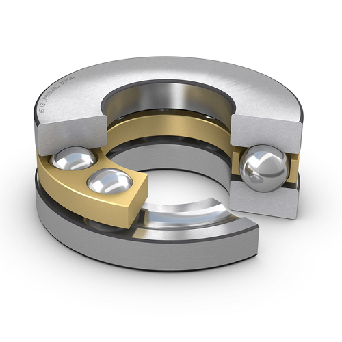 Image of SKF Axial Thrust Ball Bearing 51132M - Roladex UK