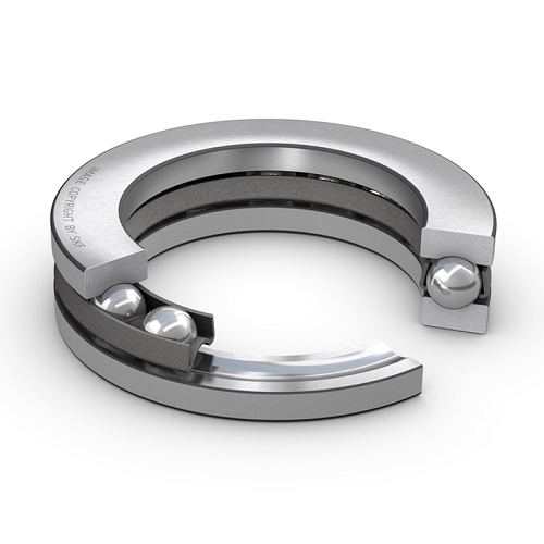 Image of SKF Axial Thrust Ball Bearing-51214 - Roladex UK