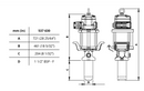 Samoa | 537630 | Pumpmaster 60 - 6:1 Ratio Air Operated Oil Pump (Stub Pump)
