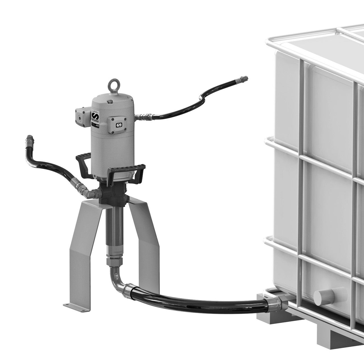 SAMOA Pumpmaster 45 & 60 Floor Mounted Oil Pump Kit for Tanks  Roladex UK