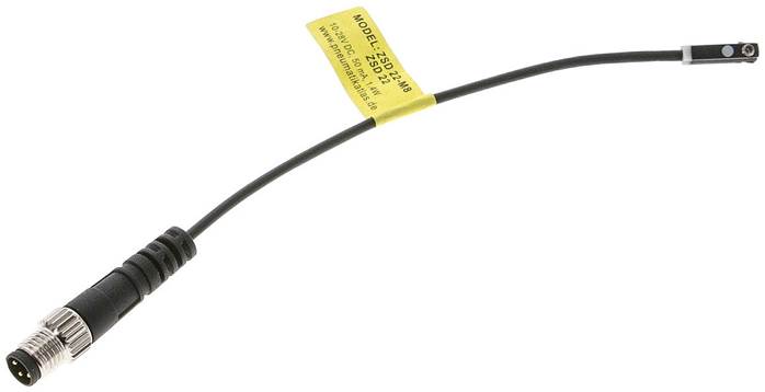 Eco Cylinder Switches, 2-Wire Solid-State Sensor, Red Led
