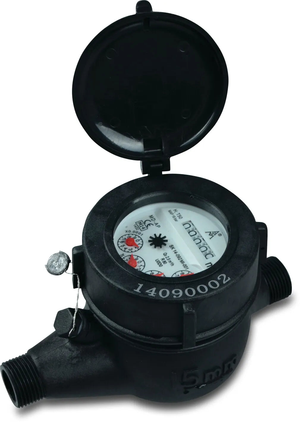 Profec Meter Nylon 1" Male Thread 16Bar 0,1A Dn20 24V Ce/Mid Md-Ap Type Nylon Multi Jet Horizontal With Pulse Option | Profec | UK Supplier | Roladex
