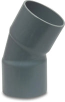 Profec Bend 30° Pvc-U 225mm Glue Socket 10Bar Grey Type Made From Tubing | Profec | UK Supplier | Roladex