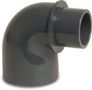 Profec Elbow 90° Pvc-U 32/40mm x 50mm Glue Socket/Glue Spigot x Glue Socket 10Bar Grey | Profec | UK Supplier | Roladex