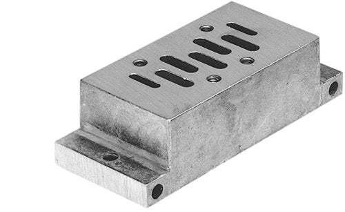 Aventics 1825503202 Single Connection Plate Threaded Connections At The Bottom