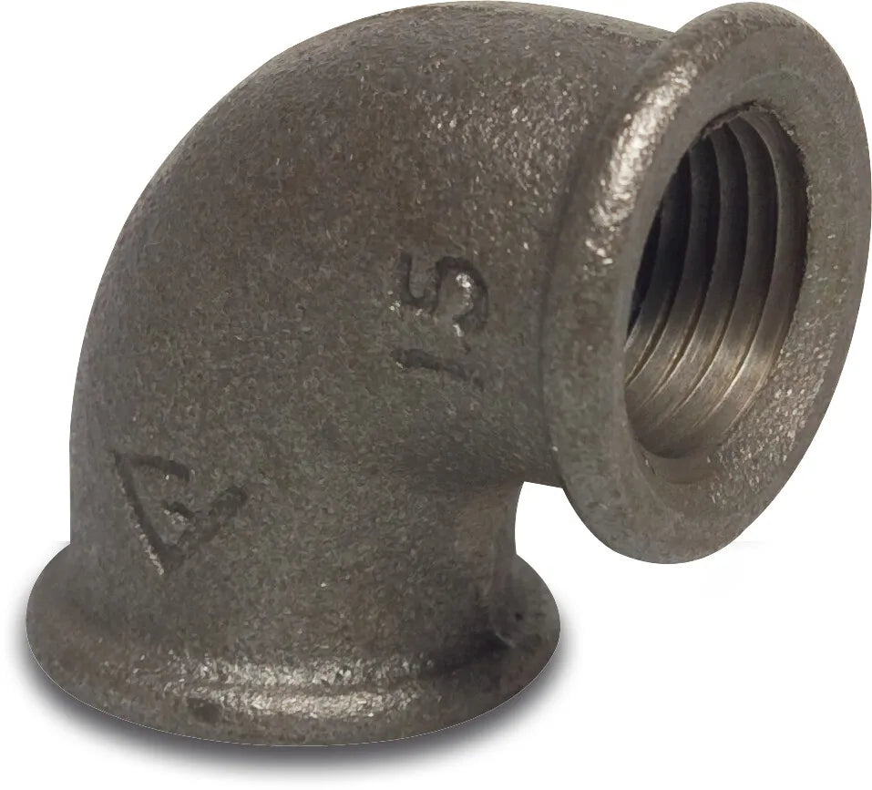 Profec Elbow 90° Cast Iron 1/2" Female Thread 25Bar | Profec | UK Supplier | Roladex