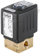 burkert 6013 2/2-way solenoid valve – brass – g1/8" – 12v dc – 6013-b02,5ffmsgm81-5-012/dc-08