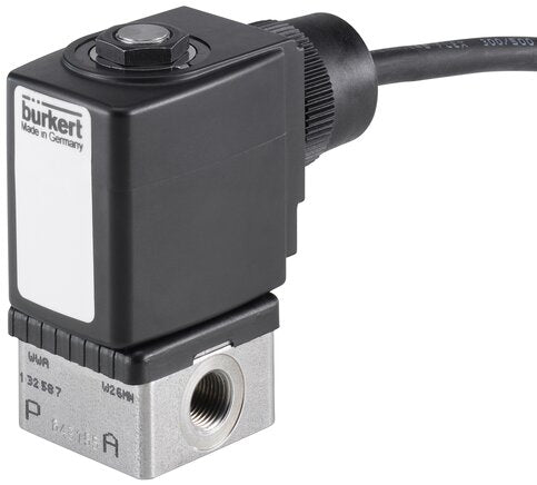 burkert 6013 2/2-way solenoid valve – stainless steel – g1/4" – 230v ac – 6013-a04,0ffvagm82-6-230/uc-09