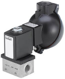 burkert 6013 2/2-way solenoid valve – stainless steel – g1/4" – 24v ac – 6013-a02,0ffvagm82-6-024/uc-09
