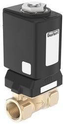 burkert 5404 2/2-way solenoid valve – brass – g1" – 24v dc – 5404-a25,0egmsnm86-6-024/dc-10