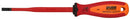 SLIM electrician´s screwdriver with insulated blade, VDE TBI, 1.0 x 5.5 x 125