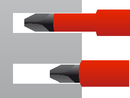 SLIM electrician´s screwdriver with insulated blade, VDE TBI, 1.0 x 5.5 x 125