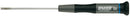 Flat electronic screwdriver, 0.4 x 2.5 x 75