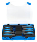 Screwdriver set TBI in plastic box, /8