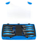 Screwdriver set TBI in plastic box, /9