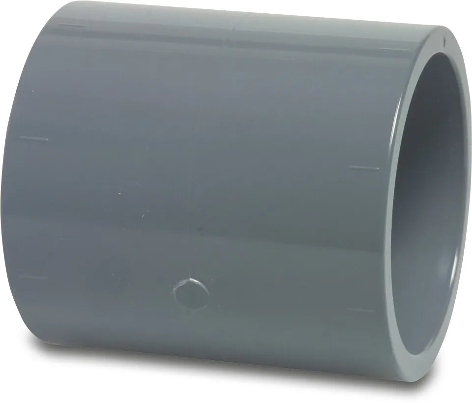 Profec Pvc-U 250mm Glue Socket 10Bar Grey | Profec | UK Supplier | Roladex