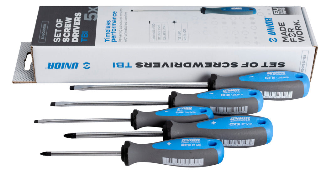 Unior | 611987 | Screwdriver set TBI - /5