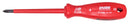 Crosstip (PH) screwdriver with insulated blade, VDE, PH0 x 60