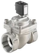 burkert 6281 2/2-way solenoid valve – stainless steel – g1/4" – 230v ac – 6281-ev-a10,0aavagm82-5-230/56