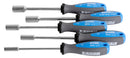 Set of socket wrenches with TBI handle, /5