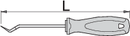 Awl with round, double bent blade, 165