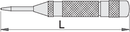 Unior Automatic centre punch, 60 - 130 – Roladex Industrial Ltd, www.roladex.co.uk