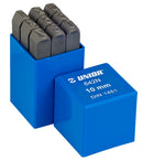 Set of number steel punches, 10