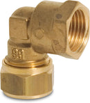 Bonfix Elbow 90° Brass 15mm x 3/4" Compression Fitting x Female Thread /Gastec | Bonfix | UK Supplier | Roladex
