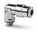 Image of 6501 4-M5 - Push in fitting fixed male elbow 4mm tube M5 thread (Pack of 5) - Camozzi | Roladex UK