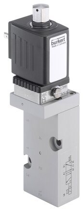 burkert 6519 3/2-way valve – stainless steel – 24v dc – 6519-c06,0-gm82-fs05-b5-024/dc