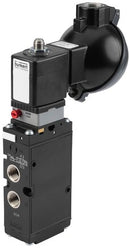 burkert 6519 5/2-way valve – pa (polyamide) – 24v ac – 6519-h08,0-gm82-gm82-b6-024/uc